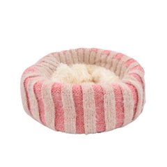 CUELLO INFINITO ROSA/BEIGE