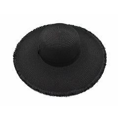 SOMBRERO PAMELA CON BARBAS NEGRO.