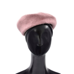 BOINA ESTILO FRANCÉS TEXTURA LANA BABY PINK