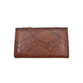 CARTERA LARGA TEXTURA VÍBORA