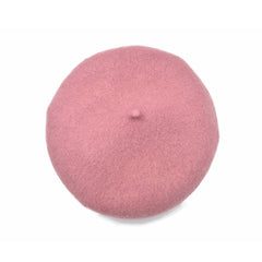 BOINA ESTILO FRANCÉS TEXTURA LANA PALO DE ROSA