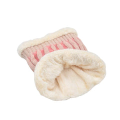 CUELLO INFINITO ROSA/BEIGE