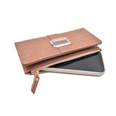 CARTERA RECTANGULAR ROSA