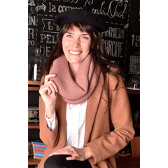 BUFANDA INFINITA PALO DE ROSA