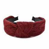 DIADEMA TIPO TURBANTE ROJO