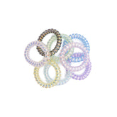 LIGAS ESPIRAL TRANSLUCIDAS.