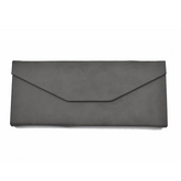 ESTUCHE PARA LENTES PLEGABLE GRIS.