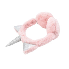 OREJERAS UNICORNIO ROSAS CON GLITTER