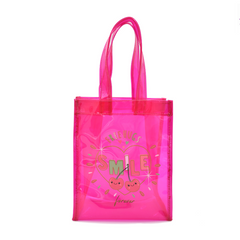 BOLSA DE PLAYA INFANTIL SMILE TRANSPARENTE