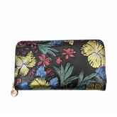 CARTERA LARGA FLORAL MULTICOLOR
