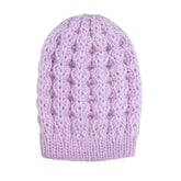 GORRO BÁSICO LILA TEJIDO TIPO CROCHET