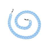 CADENA PARA LENTES Y CUBREBOCAS ESLABONES BABY BLUE