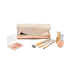 BOLSA CLUTCH ROSE GOLD