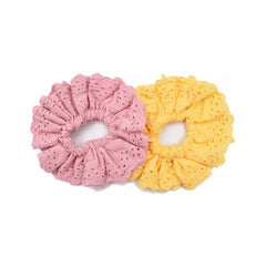 SET DE SCRUNCHIES ENCAJE