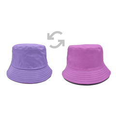 BUCKET HAT DOBLE VISTA LILA