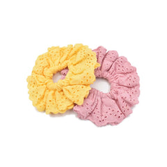 SET DE SCRUNCHIES ENCAJE