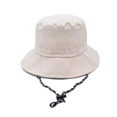 SOMBRERO BUCKET BEIGE IMPERMEABLE PLEGABLE Y PORTATIL