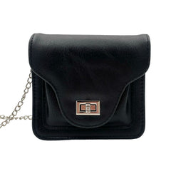 BOLSA MINI CROSSBODY LISA NEGRO CON ESPEJO INTERIOR