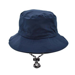 SOMBRERO BUCKET IMPERMEABLE AZUL MARINO PLEGABLE Y PORTATIL