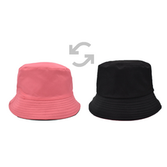 BUCKET HAT DOBLE VISTA CORAL