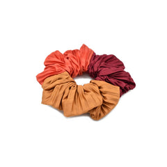 SCRUNCHIE SATIN TRICOLOR