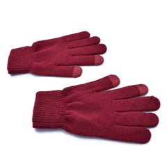 GUANTES BÁSICOS TOUCH DE MUJER ROJO