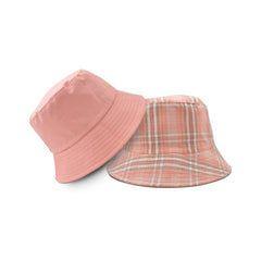 BUCKET HAT DOBLE VISTA CORAL