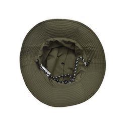 SOMBRERO BUCKET IMPERMEABLE VERDE PLEGABLE Y PORTATIL