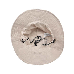 SOMBRERO BUCKET BEIGE IMPERMEABLE PLEGABLE Y PORTATIL