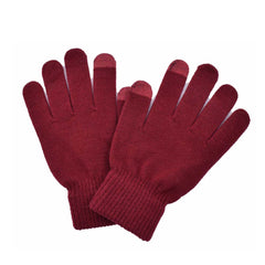 GUANTES BÁSICOS TOUCH DE MUJER ROJO