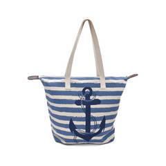 BOLSA DE PLAYA PRINT RAYAS Y ANCLA