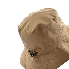 SOMBRERO BUCKET IMPERMEABLE CAMEL PLEGABLE Y PORTATIL