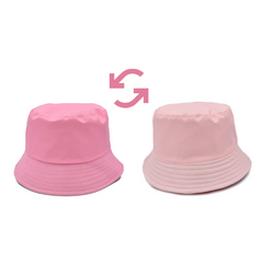 BUCKET HAT DOBLE VISTA ROSA