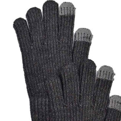 GUANTES TEJIDOS DE CABALLERO TOUCH GRIS OSCURO