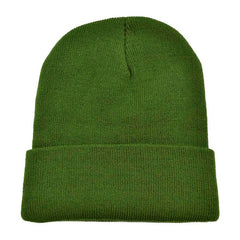 GORRO BÁSICO UNISEX VERDE OLIVO