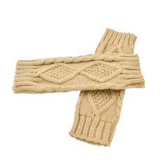 GUANTES MITONES MEDIANOS BEIGE