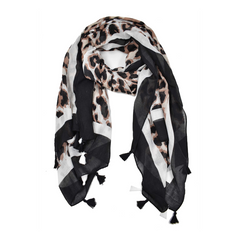 PASHMINA CON ANIMAL PRINT