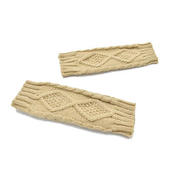 GUANTES MITONES MEDIANOS BEIGE