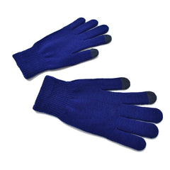 GUANTES BÁSICOS AZUL ELÉCTRICO CON TOUCH