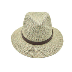 SOMBRERO FEDORA VERDE PISTACHE CON CINTURÓN