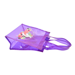 BOLSA DE PLAYA INFANTIL UNICORNIO TRANSPARENTE