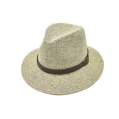 SOMBRERO FEDORA VERDE PISTACHE CON CINTURÓN