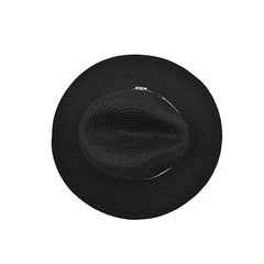 SOMBRERO FEDORA ALA ANCHA NEGRO