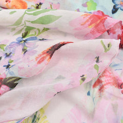 PASHMINA FLORES MULTICOLOR