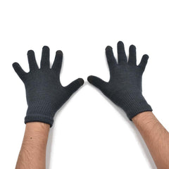 GUANTES BÁSICOS GRIS OXFORD CON TOUCH