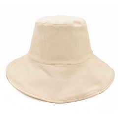 GORRO BUCKET DOBLE VISTA BEIGE Y CAMEL